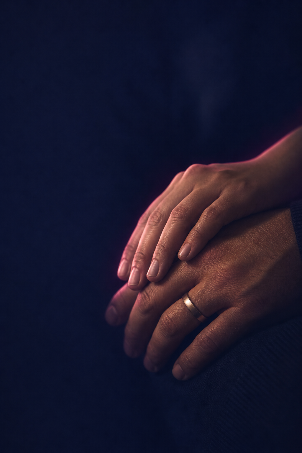 Tender, hopeful atmosphere evoking a couple's love story